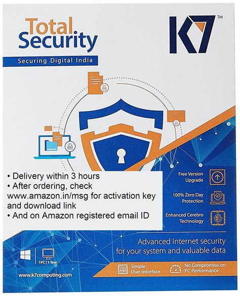 K7 Total Security Activation Key Free Download 2023